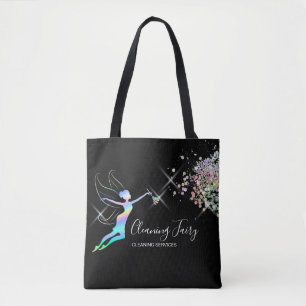 Tote Bag Bonnetière nettoyant la maison Mug holographique s
