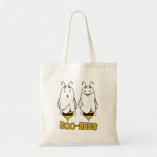 Tote Bag Boo Bees Halloween - Halloween Funny Ghosts Bees