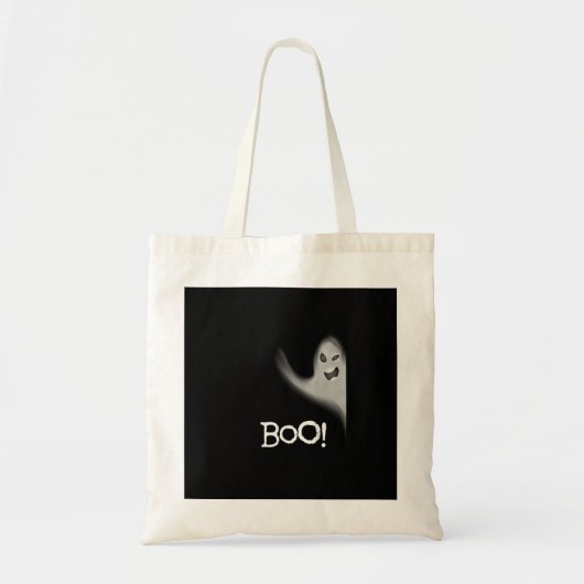 Tote Bag Boo Funny Cacher Peekabo Scandale Halloween (Devant)