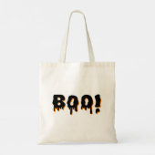 Tote Bag Boo ! Halloween éffrayant (Dos)