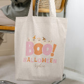Tote Bag Boo Halloween Retro Candy