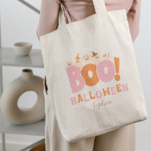 Boo Halloween Retro Candy