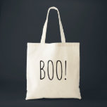 Tote Bag Boo ! Les enfants d'Halloween traitent le sac. Typ<br><div class="desc">Boo ! Sac à friandises pour enfants Halloween.</div>
