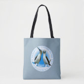 Tote Bag Boobies aux pieds bleus (Devant)