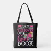 Tote Bag Book Lover Gift for Women Ados Bookworm Reader (Dos)