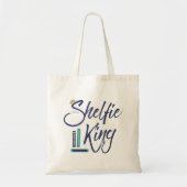 Tote Bag Booklover Shelfie King (Devant)