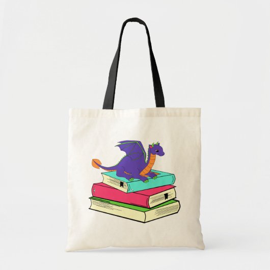 Tote Bag BookWyrm (Devant)