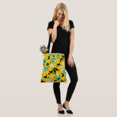 Tote Bag Boomerangs rétro (Sur le modèle)