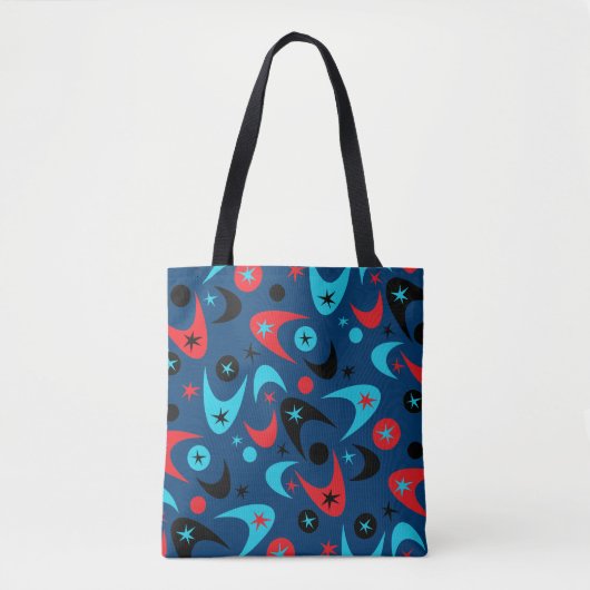 Tote Bag Boomerangs rétro (Devant)