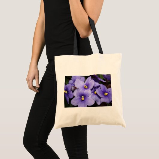 Tote Bag Boquet violet (Devant (produit))