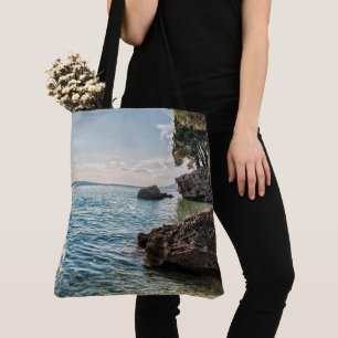 Tote Bag Bord de mer de Riviera Makarska en Croatie