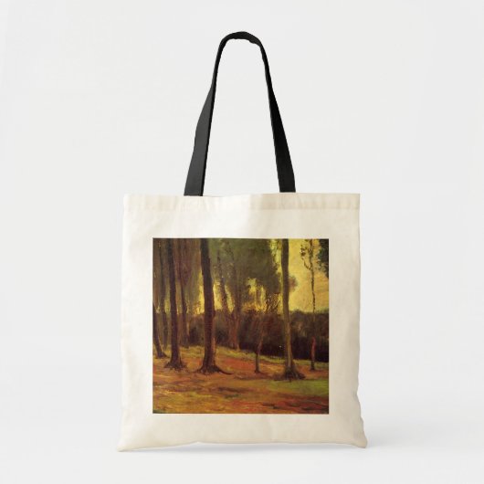 Tote Bag Bord d'un bois par Vincent van Gogh (Devant)