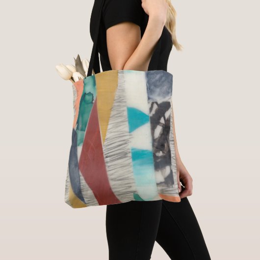 Tote Bag Bordure couleur II (De près)