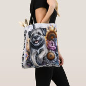 Tote Bag Bordure Terrier (De près)