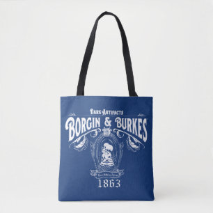 Tote Bag BORGIN & BURKES™ Artefacts foncés Magasin graphiqu