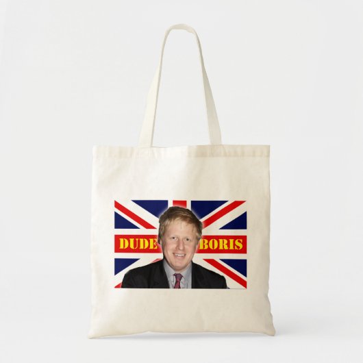 Tote Bag Boris Johnson DUDE (Devant)