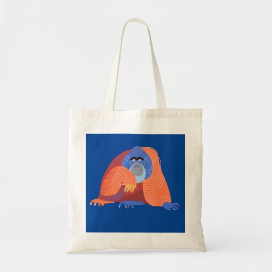 Tote Bag Bornean Orangutan Fourre-tout (Devant)
