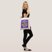 Tote Bag Bosquet de fleurs  (Sur le modèle)