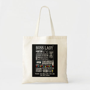 Tote Bag Boss Lady appreciation gift fashion
