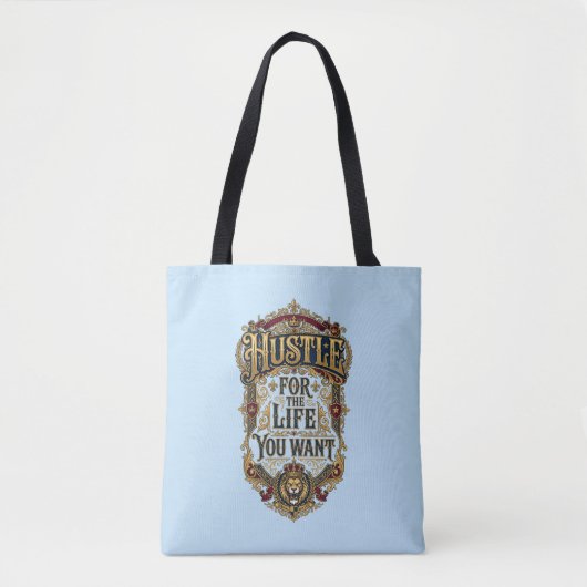 Tote Bag Bosse Pour La Vie Que Vous Désirez  (Devant)
