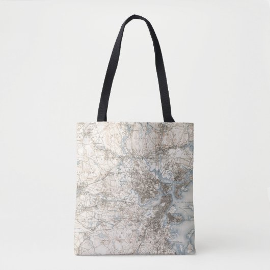 Tote Bag Boston, le Massachusetts (Devant)