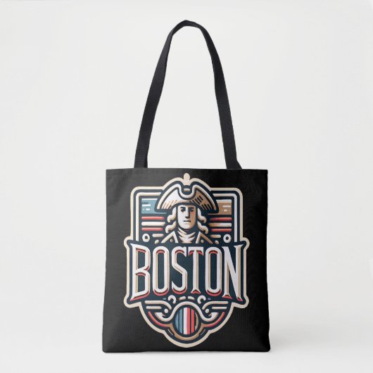 Tote Bag Boston Massachusetts Paul Revere (Devant)