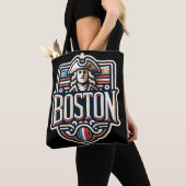 Tote Bag Boston Massachusetts Paul Revere (De près)