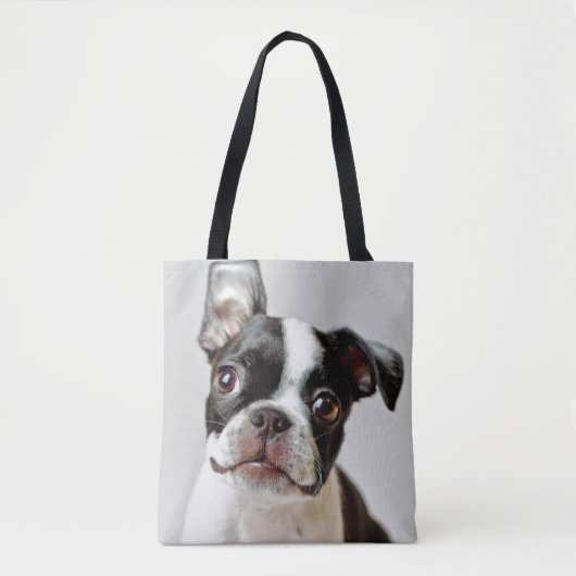 Tote Bag Boston Terrier (Devant)
