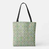 Tote Bag Botanical Pop - Olive (Dos)