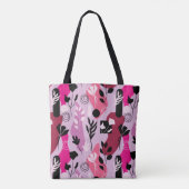 Tote Bag Botanique Abstrait (Dos)
