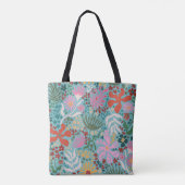 Tote Bag Botanique Boho Series Turquoise (Dos)