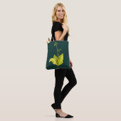 Tote Bag Botanique d'ail sauvage Plante vert (Sur le modèle)