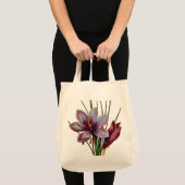 Tote Bag Botanique : Safran (Devant (produit))
