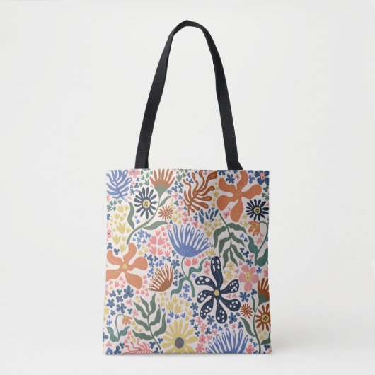 Tote Bag Botanique série Boho #2 (Devant)