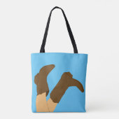 Tote Bag Bottes Cowboy (Dos)