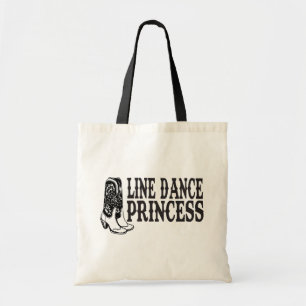 Tote Bag Bottes de cowboy de danse en ligne musique country