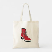 Tote Bag Bottes Western Rouge Noir (Dos)