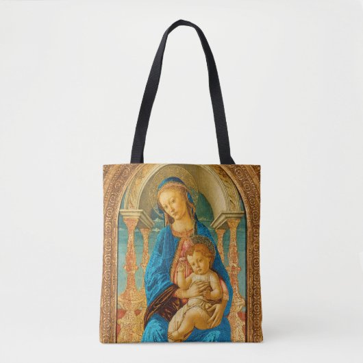 Tote Bag Botticelli (1445-1510) Madonna & Child Enthroned (Devant)