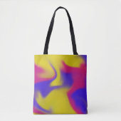 Tote Bag Bouche colorée (Devant)