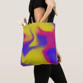 Tote Bag Bouche colorée (De près)