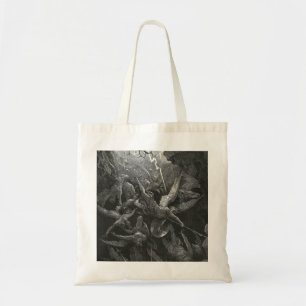 Tote Bag Bouche De L'Enfer Par Gustave Dore