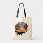 Tote Bag Bouche de nouilles vapeur (Devant)