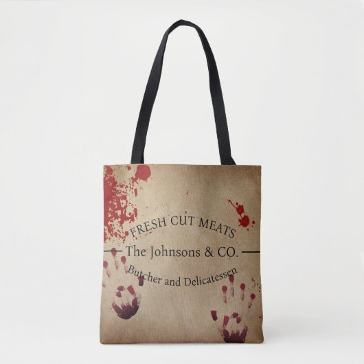 Tote Bag Boucher personnalisé déplaisant (Devant)
