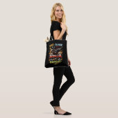 Tote Bag Boucle de vie de ninja (Sur le modèle)