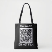 Tote Bag Bouclier anti-surveillance - Avertissement de logi (Devant)