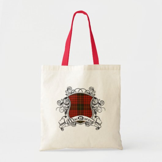Tote Bag Bouclier de tartan de MacQueen (Devant)