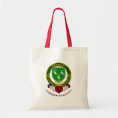 Tote Bag Bouclier irlandais Ahearne avec Claddagh (Devant)