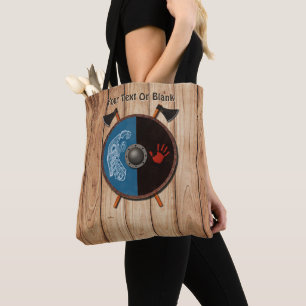 Tote Bag Bouclier viking et axes