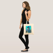 Tote Bag bouddha bleu (Devant (modèle))