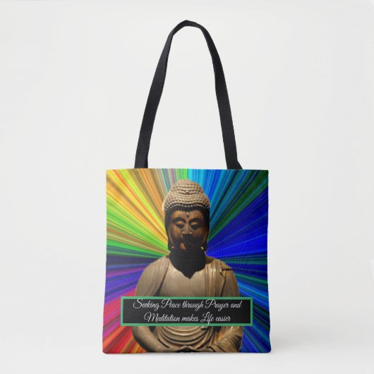 Tote Bag Bouddha en méditation (Devant)